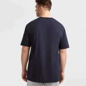 Camiseta clásica con diseño gráfico, Script Logo – Tallas grandes y altas